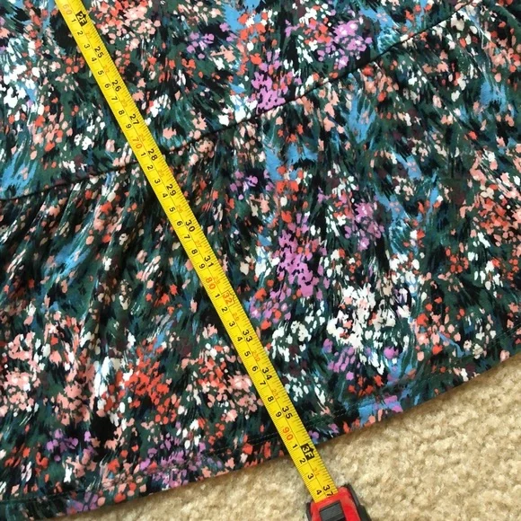 Time and Tru Summer Floral Midi Dress Size XS - Picture 8 of 12